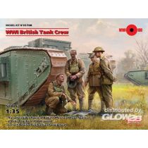 WWI British Tank Crew (4 figures) 