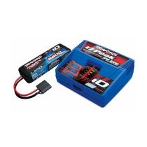 EZ-Peak Plus Schnell-Lader 4A & LiPo 5800mAh 2s 25C Set TRAXXAS mit iD, TRX2970GX & TRX2843X (EU-Version)