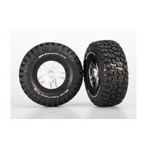 Tires & Wheels BFGoodrich/S-Spoke Chrome-Black (14mm) (2)