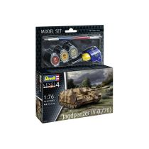 Model Set Jagdpanzer IV (L/70) Model kit Revell con accessori base 