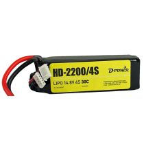 D-Power HD-2200 4S Lipo (14,8V) 30C - T-Stecker