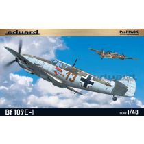 Eduard Plastic Kits: Bf 109E-1, Profipack in 1:48