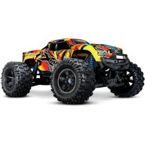 TRAXXAS X-MAXX 4X4 VXL SOLAR FLARE RTR OHNE AKKU/LADER 1/7 4WD MONSTER TRUCK BRUSHLESS