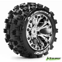 LOUISE, LT3272CH, Band met Velg ST-MCROSS 2.8" Chroom 1/2 Offset (2)