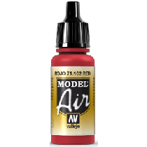 Model Air 71102 Red, 17 ml