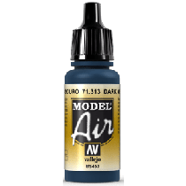 Model Air 71313 Dark Mediterranean Blue 17ml