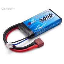 Li-Po Battery 2S 7,4V 1000mAh 25C T-Connector