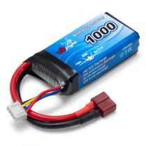 Li-Po Battery 3S 11,1V 1000mAh 25C T-Connector