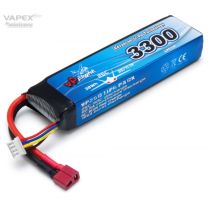 Li-Po Battery 3S 11,1V 3300mAh 25C T-Connector