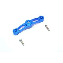 ALUMINIUM STEERING HOLDER - 1PC SET blue