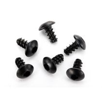 TRX7944, Screws, 2.6x5mm button-head, self-tapping (hex drive) (6)