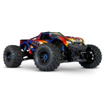 TRAXXAS MAXX 1:10 RTR TSM SR  VXL4S zonder accu/lader GEEL / Rood