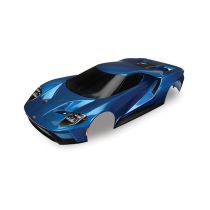 TRX8311A, Karosserie Ford GT, blau (lackiert + Aufkleber)