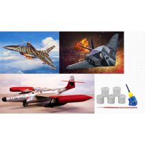 Cadeauset US Air Force 75th Anniversary Revell modelbouwpakket met basisaccessoires