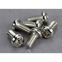 TRX2558, Screws, 3x6mm roundhead machine (6)