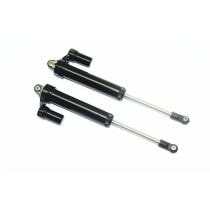 ALUMINUM REAR L-SHAPE INTERNAL DAMPER (160MM) -2PC SET black