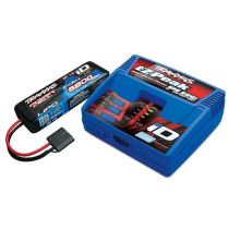 EZ-Peak Plus Schnell-Lader 4A & LiPo 5800mAh 2s 25C Set TRAXXAS mit iD, TRX2970GX & TRX2843X (EU-Version)