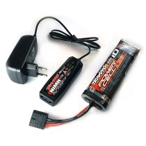 AC-oplader 230V & NiMH 7-cels stick 3000mAh 8,4V set