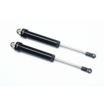 ALUMINIUM REAR INTERNAL SHOCKS (160MM) -2PC SET black