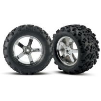 Maxx banden op Hurricane 3.8 velgen chroom 14mm (2)