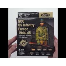 ALPINE NCO US INFANTRY EUROPE 1944-45 COLOR