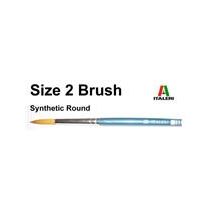 2 BRUSH SYNTHETIC ROUND