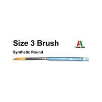 3 BRUSH SYNTHETIC ROUND