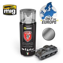 TITANS HOBBY: GUN METAL PRIMER 400 ML SPRAY