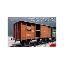 RAILWAY COVERED GOODS WAGON 18 T NTV