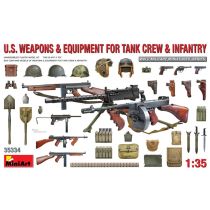 US WEAPONS en EQUIPMENT TANK CREW en INFANRY 1:35 (11/20) *