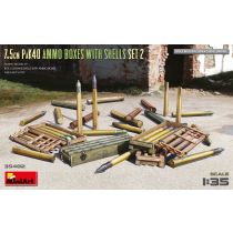 1/35 7.5CM PAK40 AMMO BOXES WITH SHELLS SET 2 