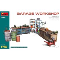 Miniart 1/48 GARAGE WORKSHOP