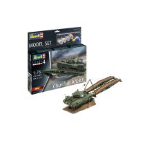 Model Set Churchill A.V.R.E. Revell modelbouwpakket met basisaccessoires