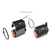 SkyRC Motor Kühlkörper mit Ventilator 55mm für 1/5 Elektromotoren