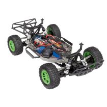 TRAXXAS Slash 4x4 grün/blau RTR +12V-Lader+Akku