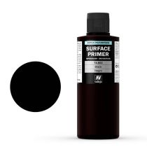 Vallejo Surface Primer Black 200ml