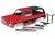 Carrosserie Chevrolet Blazer 1979 rood met aanbouwdelen