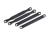 Camberbar set fix zwart v&h
