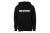 Hoodie zwart/Traxxas-logo wit L