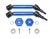 HD STEEL+ALU F/R ADJ CVD DRIVE SHAFT+HEX ADAPTER (+2MM) (10)