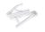TRX8634A, draagarm wit achter links Heavy Duty verstelbaar 1x boven&
