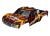 Body Slash 4x4 oranje met sticker