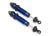 GTR shock aluminium blauw 134mm voorzijde met schroefdraad (2)