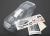 Carrosserie 1/16 E-Revo helder met sticker