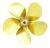 Brass Propeller30-R-5bl-M3