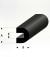 Rubb SQ Round Bumb profile6x5x2mm l=2m