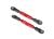 L/R valbeugels 7075-T6 aluminium rood 83mm voorzijde (2)