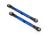 L/R Gewindestange Camber 87mm vo/hi Alurohr blau eloxiert