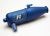 Resonator uitlaatset afgestemd aluminium blauw voor TRX 2.5/R