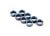 Afstanden aluminium blauw (voor TRX5318X stoterstangen) (8)